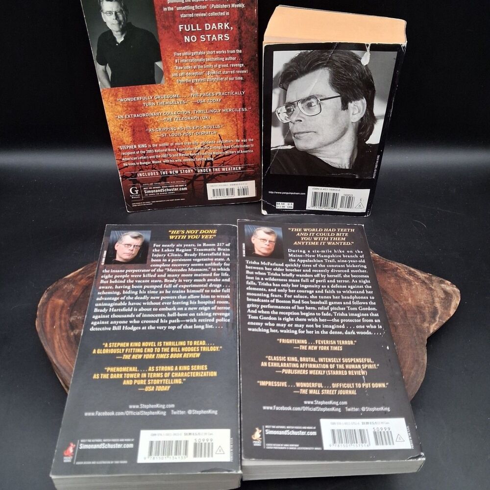 Stephen King Paperback Book Lot 4 The Stand End of Watch Full Dark No Stars Tom - Picture 4 of 12
